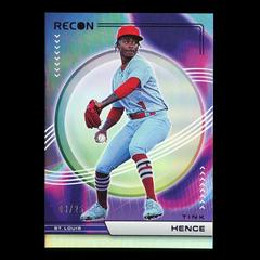 Tink Hence [Purple] Baseball Cards 2023 Panini Chronicles Recon Prices
