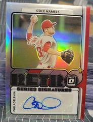Cole Hamels [Holo] Baseball Cards 2021 Panini Donruss Optic Retro Signature Series Prices