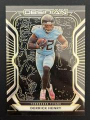 Derrick Henry [Electric Etch Yellow] #4 Football Cards 2020 Panini Obsidian Prices