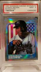 Dermal Brown [Refractor] #215 Baseball Cards 1997 Bowman Chrome International Prices
