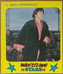 Gino Hernandez #5 Wrestling Cards 1986 Monty Gum Wrestling Stars Prices
