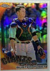 Buster Posey [Refractor] Baseball Cards 2010 Topps Chrome Wrapper Redemption Prices
