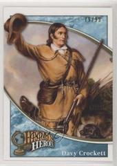 Davy Crockett [Historical Heroes] #359 Football Cards 2009 Upper Deck Heroes Prices