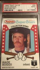 Wade Boggs Baseball Cards 1986 True Value Perforated Prices