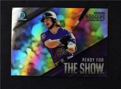 Brendan Rodgers Baseball Cards 2019 Bowman Chrome Ready for the Show Prices
