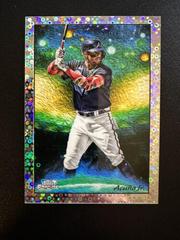 Ronald Acuna Jr. [Black Eclipse] Baseball Cards 2023 Topps Cosmic Chrome Stars in the Night Prices