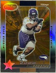 Fred Robbins [3 Star Mirror Gold] Football Cards 2000 Leaf Certified Prices