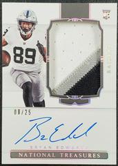 Bryan Edwards [Patch Autograph] #186 Football Cards 2020 Panini National Treasures Prices