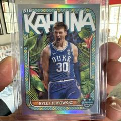 Kyle Filipowski #BK-22 Basketball Cards 2023 Bowman Chrome University The Big Kahuna Prices