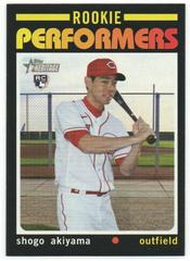 Shogo Akiyama #RP-3 Baseball Cards 2020 Topps Heritage Rookie Performers Prices