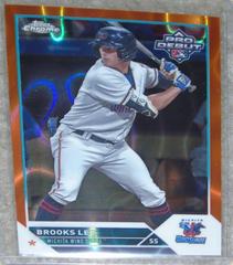 Brooks Lee [Orange Lava] Baseball Cards 2023 Topps Pro Debut Chrome Prices