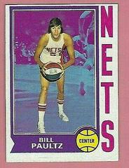 Bill Paultz #262 Basketball Cards 1974 Topps Prices