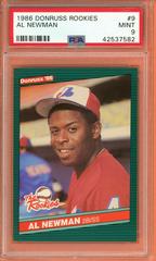 Al Newman #9 Baseball Cards 1986 Donruss Rookies Prices