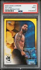 Jey Uso [Gold] Wrestling Cards 2020 Topps WWE Chrome Prices