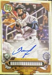Bryan De La Cruz [Missing Nameplate] #GQA-BCR Baseball Cards 2022 Topps Gypsy Queen Autographs Prices