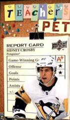 Sidney Crosby [Gold] #TP-27 Hockey Cards 2023 Upper Deck Teachers Pet Prices