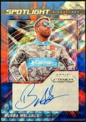 Bubba Wallace [Hyper Red Blue] #SS-BW Racing Cards 2021 Panini Prizm Spotlight Signatures Prices