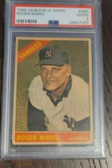 Roger Maris #365 Baseball Cards 1966 Venezuela Topps Prices
