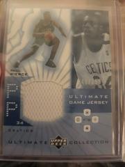 Paul Pierce #PP Basketball Cards 2002 Upper Deck Authentics Awesome Authentics Jersey Prices