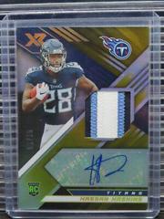 Hassan Haskins [Gold] Football Cards 2022 Panini XR Rookie Swatch Autographs Prices
