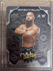 John Silver #FG-15 Wrestling Cards 2021 Upper Deck AEW Spectrum Full Gear Metal Prices