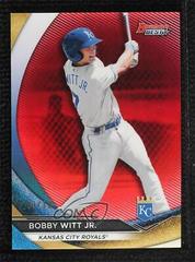 Bobby Witt Jr. [Red Refractor] Baseball Cards 2020 Bowman's Best Top Prospects Prices