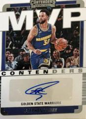 Stephen Curry #MVP-SCY Basketball Cards 2022 Panini Contenders MVP Autographs Prices