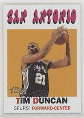 Tim Duncan Basketball Cards 2000 Topps Heritage Prices