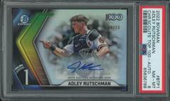 Adley Rutschman [Autograph] #BTP-1 Baseball Cards 2022 Bowman Scouts' Top 100 Prices