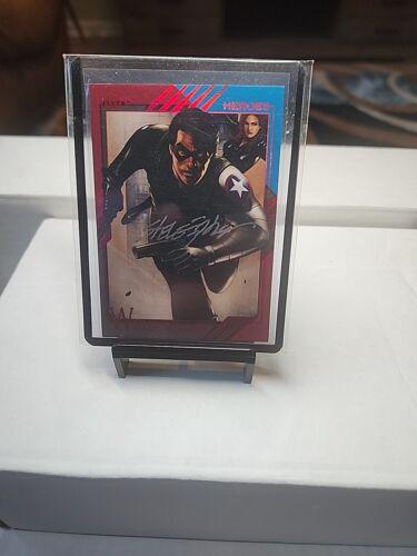 Winter Soldier [Autograph] #58 Marvel 2015 Fleer Retro