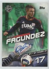 Diego Fagundez [Autograph Green] #173 Soccer Cards 2016 Topps MLS Prices