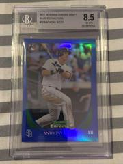 Anthony Rizzo [Blue Refractor] Baseball Cards 2011 Bowman Chrome Draft Prices