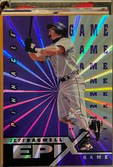Jeff Bagwell [Game Emerald] #E3 Baseball Cards 1998 Pinnacle Epix Prices
