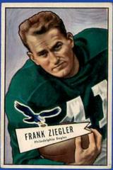 Frank Ziegler #119 Football Cards 1952 Bowman Small Prices