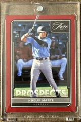Noelvi Marte [Red] #P-2 Baseball Cards 2022 Panini Three and Two Prospects Prices