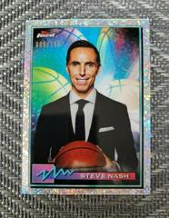Steve Nash [Speckle Refractor] Basketball Cards 2021 Topps Finest Prices