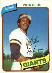 Vida Blue #30 Baseball Cards 1980 Topps Prices