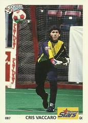 Cris Vaccaro Soccer Cards 1991 Soccer Shots MSL Prices