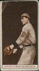 Edward Ainsmith Baseball Cards 1912 T207 Brown Background Prices