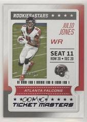 Julio Jones [Purple] #19 Football Cards 2020 Panini Rookies & Stars Ticket Masters Prices