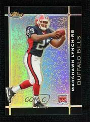 Marshawn Lynch [Black Refractor] Football Cards 2007 Topps Finest Prices