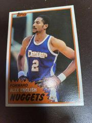 Alex English West #68 Basketball Cards 1981 Topps Prices