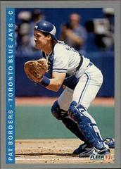 Pat Borders #332 Baseball Cards 1993 Fleer Prices