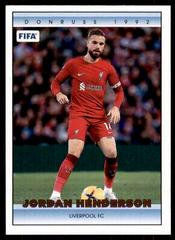 Jordan Henderson #15 Soccer Cards 2022 Panini Donruss 1992 Tribute Prices