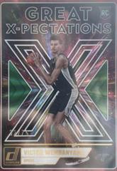 Victor Wembanyama [Red Green] #10 Basketball Cards 2023 Panini Donruss Great X Pectations Prices