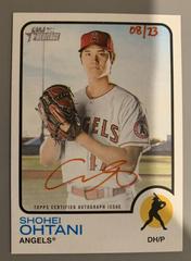 Shohei Ohtani [Special Edition Red Ink] #ROA-SO Baseball Cards 2022 Topps Heritage Real One Autographs Prices