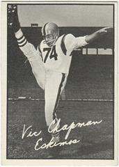 Vic Chapman #31 Football Cards 1961 Topps CFL Prices