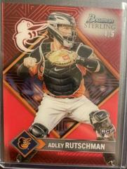 Adley Rutschman [Red] #ST-7 Baseball Cards 2023 Bowman Sterling Tek Prices