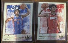 Ausar Thompson #5 Basketball Cards 2023 Panini Court Kings Water Color Prices