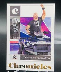 Stone Cold' Steve Austin [Gold] Wrestling Cards 2022 Panini Chronicles WWE Prices